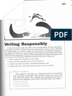 Writing Responsibility and MLA Style