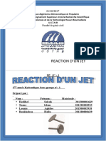 Reaction d'Un Jet
