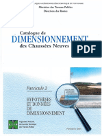 Catalogue de Dimensionnement Des Chaussées Neuves F 02