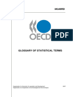 OECD Glossary of Statistical Terms 2008