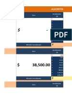 Planilha Algoritimo