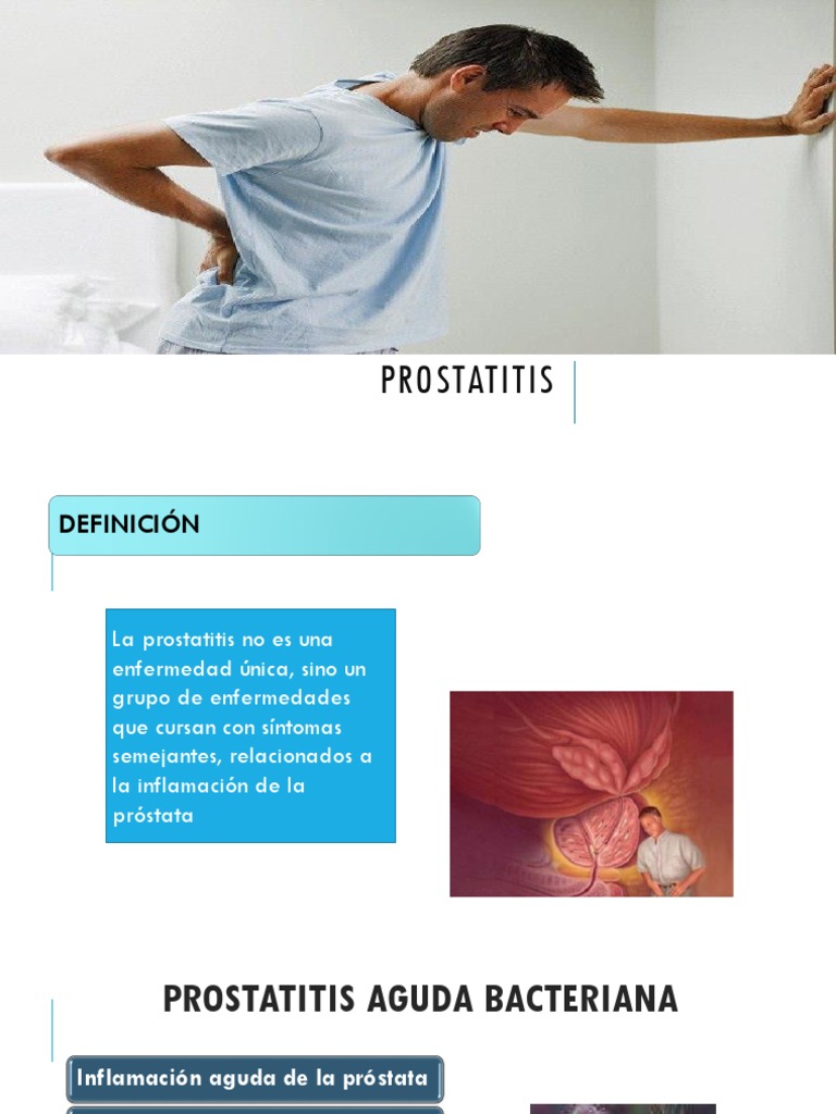 prostatitis en jóvenes