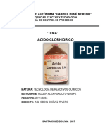 Informe de Acido Clorhidrico-2-2017