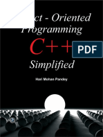 Object - Oriented Programming C++ Simplified