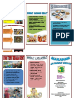 Leaflet Jajanan Sehat