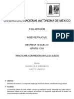 Practica 5 Compresion Simple Mecanica de Suelos