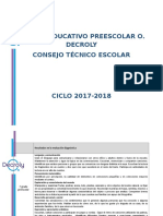 Diagnostico Prrescolar 2017-2018