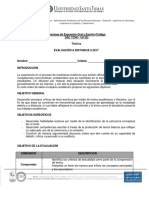 Evaluación Distancia Técnicas de Expresión Oral y Escrita 2017-2 (U)