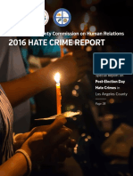Hate Crime Report 2016