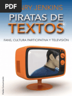 Henry Jenkins - Piratas de Textos (OCR) | PDF | Etnografía | Medios ...