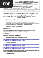 Plan de Mejoramiento Mat. y Leng c. Cuarto Periodo. (1)
