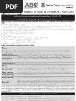 Tabela de Preco ABO NotreDame - SISAN