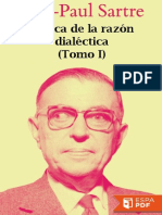 Critica de La Razon Dialectica - Jean-Paul Sartre PDF