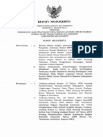 Bupati Mojokerto: Pembagian Jasa Pelayanan Pada Badan Layanan Umum Daerah