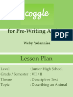 Teaching Writing Using Coggle
