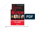 Eric Laurent - La Guerre Des Bush - Les Secrets Inavouables