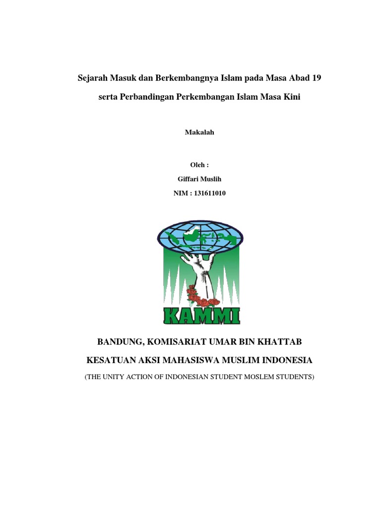 Makalah Perkembangan Islam Dari Masa Ke Masa Di Indonesia