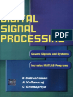 Digital Signal Processing by S Salivahanan PDF