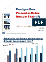 Ellen Downs Paradigma Baru Pencegahan Cedera Berat Dan Fatal SIF