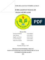 MAKALAH TBP - Kondisi Belajar Dan Masalah