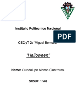 "Halloween": Instituto Politécnico Nacional