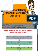 Overview of Financial Services Act 2013