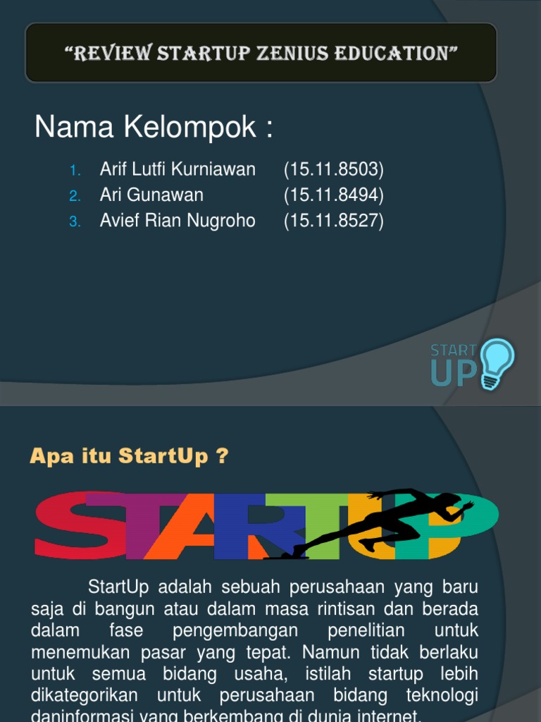 Review Zenius Education dan Prospeknya | PDF