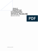 Parametric and Nonparametric Statistical Procedures