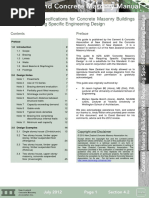 4.2 - Masonry Buildings Not Requiring Specific Engineering Design