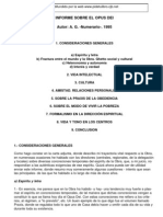 Anonimo - (Numerario Del Opus) - Informe Sobre El Opus Dei