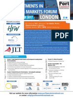 PFI London Forum 2017 Flyer For BPO