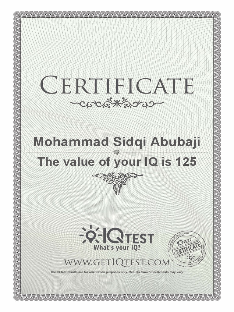 Understanding an IQ of 125 | PDF