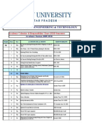 Acacemic Calender and Responsibility Chart