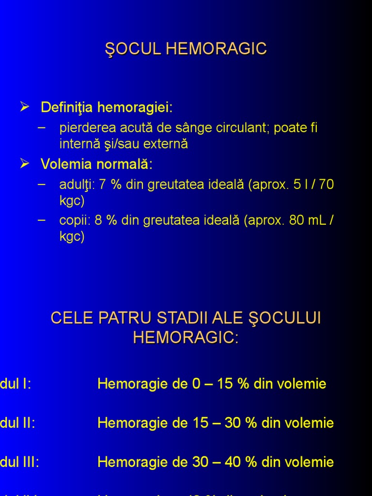 Socul Hemoragic | PDF