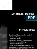 PAR Presentation Emotional Design 2005