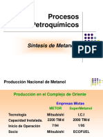 Sintesis de Metanol PDF