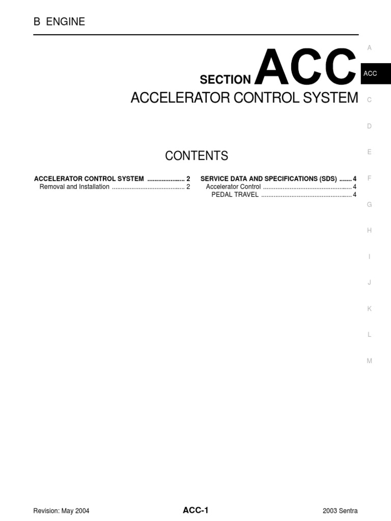 Acc PDF | PDF | Throttle | Manufactured Goods