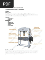 Hydraulic Press 1