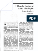 Elisa Reis - O Estado Nacional Como Ideologia_o Caso Brasileiro