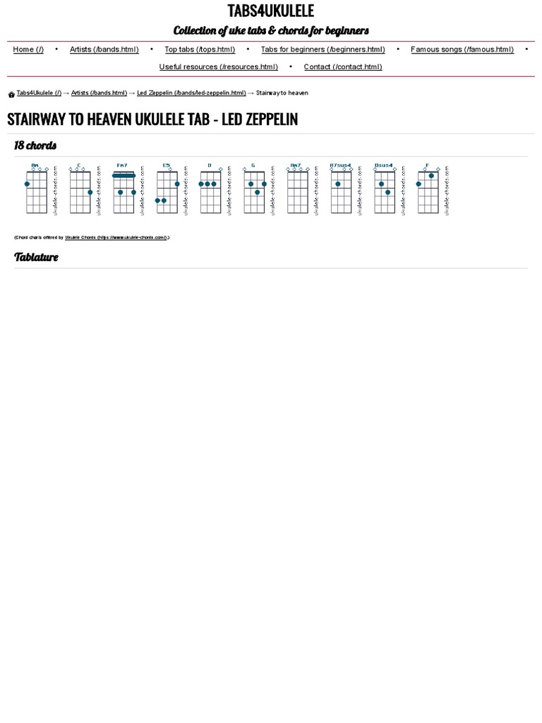 Stairway To (Led Zeppelin) | PDF | Music Media | Songs