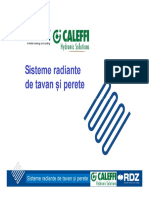 3 - Sisteme Radiante de Incalzire Si Racire in Pereti Si Tavane CALEFFI-RDZ PDF