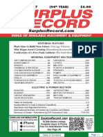 DECEMBER 2017 Surplus Record Machinery & Equipment Directory