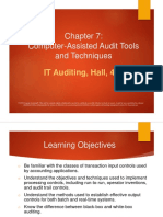 Computer-Assisted Audit Tools and Techniques: IT Auditing, Hall, 4e
