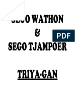 Sego Wathon & Sego Tjampoer Triya-Gan