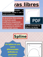 Curvas libres: Splines y NURBS para modelado 3D