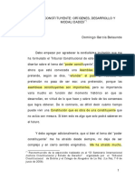 García Belaunde - Poder Constituyente