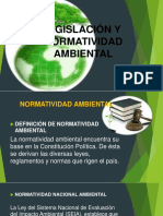 Ligislación y Normatividad Ambiental