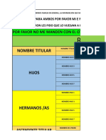 Nuevo Formato de Datos para El Arbol Genealogico