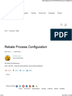 Rebate Process Configuration - SAP Blogs
