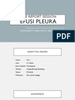 Efusi Pleura - Case Report
